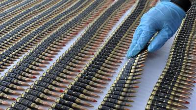 Las autoridades estadounidenses decomisaron en Texas un cargamento de 16.000 balas, fotografía de archivo.