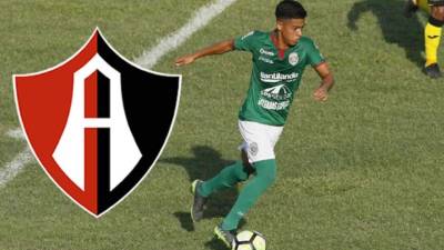 Cristian Cálix fue fichado por el Atlás de la Liga Mexicana.