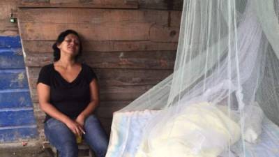 María del Carmen Fajardo, madre de la bebé de dos meses que murió por supuesta mala praxis.