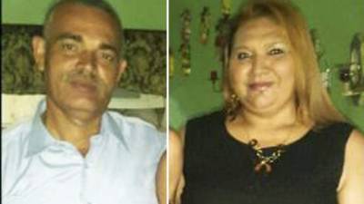 Winston Guillén y la maestra Milsa Danilia.