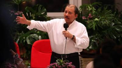 Presidente de Nicaragua, Daniel Ortega.