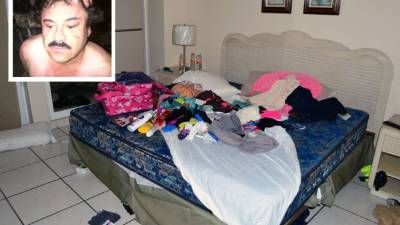 La habitación. 'El Chapo' fue encontrado en la propiedad con una mujer no identificada.