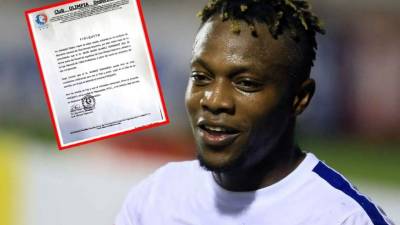 Kevin Álvarez no logró renovar contrato con el Olimpia.