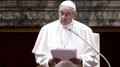 El papa Francisco. AFP