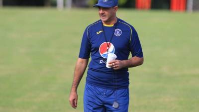 Diego Vázquez está enfocado en sacar el triunfo contra el Olimpia.