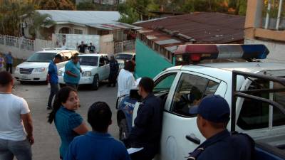 En una calles de la colonia Melgar I ocurrió el doble crimen la tarde de ayer.