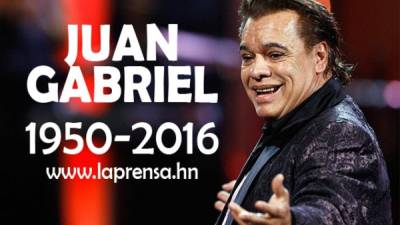 Juan Gabriel es uno de los máximos exponentes de la música mexicana.