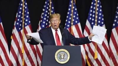 El presidente de EEUU, Donald Trump. Foto: AFP