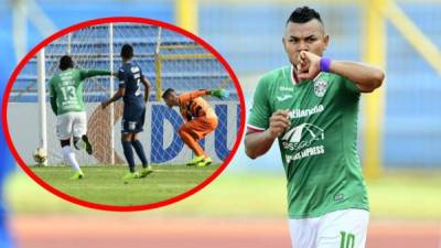 Mario Martínez abrió el marcador en el Olímpico con un golazo ante Motagua.