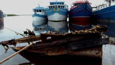 El muelle de cabotaje lleva más de cuatro años sin inversiones. Foto: Samuel Zelaya