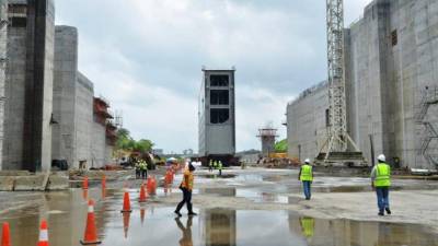 Pese a los retrasos, los trabajos continúan.