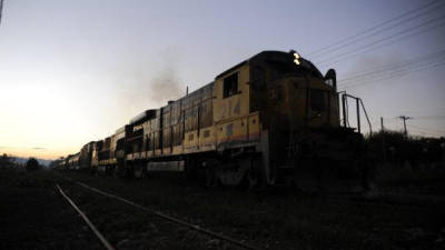 El tren La Bestia, pasando por el estado mexicano de Tabasco. EFE/archivo