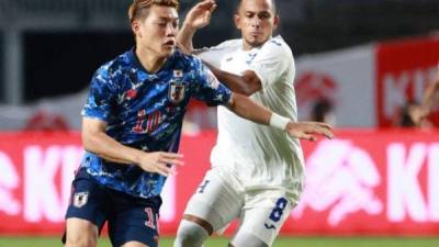 Honduras fue superada por Japón en duelo que se realizó en la ciudad de Osaka. Foto cortesía.