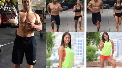 El deportista y Nora comparten su misma pasión, son unos auténticos deportistas.