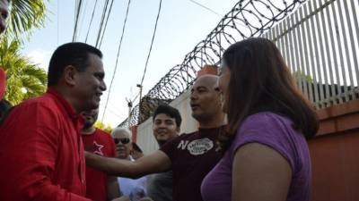 El candidato por la Alcaldía de San Pedro Sula, José Antonio Rivera