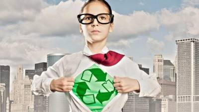 Reciclar es una forma de ayudar nuestro planeta.