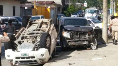 El accidente no personas heridas y víctimas mortales.