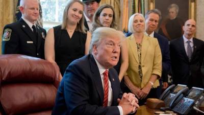 Trump enfrenta una inesperada demanda tras el fallo de un juez que reactivó el DACA./AFP.