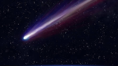 Imagen referencial de un meteorito.