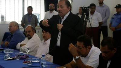 El presidente nicaragüense Daniel Ortega.