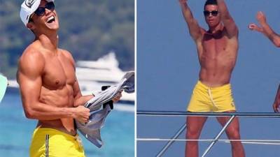 Cristiano Ronaldo se divierte a lo grande en sus vacaciones.