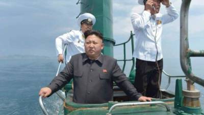 El líder norcoreano Kim Jong-un está dirigiendo personalmente las maniobras.