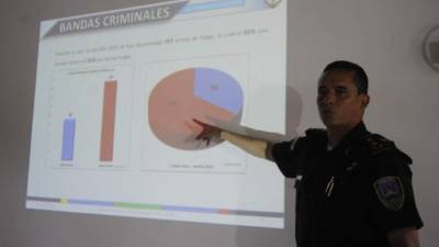 Leonel Sauceda expuso que este año se han desarticulado 119 bandas delictivas.