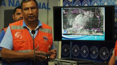 Francisco Argeñal, jefe de Hidrometeorología del Centro de Estudios Atmosféricos Oceanográficos y Sísmicos (Cenaos) de Copeco.