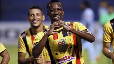 Darixon Vuelto llegó luego de ser marginado en el Tenerife y fue pieza fundamental en el Real España.