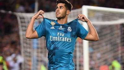 Asensio le marcó un golazo al Barcelona.