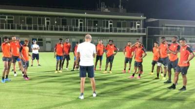 La selección Sub-23 de Honduras siguió con su preparación en los Juegos Olímpicos.