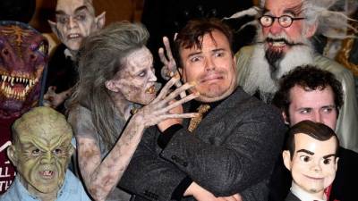 El actor Jack Black en el evento previo al Comic-Con.