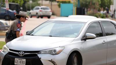 En la escena del crimen se encontraron más de 100 cartuchos disparados.