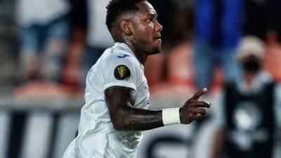 Romell Quioto podría ser sensible baja de Honduras en septiembre. Foto Concacaf.