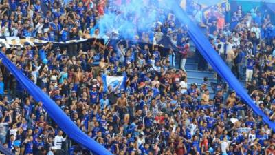 La afición del Motagua se hará presente para el clásico de este jueves.