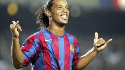 Ronaldinho no olvida su paso por el Barcelona.