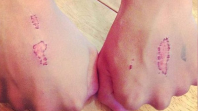 Foto de uno de los estudiantes que ha participado en el reto 'El abecedario del diablo'.