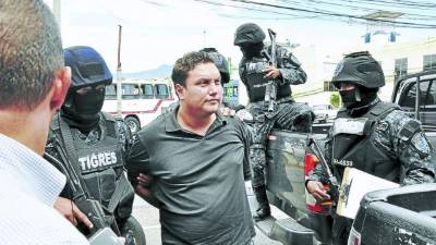 José Daniel Cruz Osorto fue capturado ayer por la unidad Tigres de la Policía.