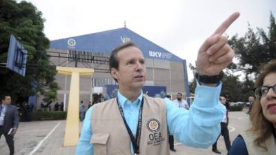 Jorge Quiroga, jefe de la misión de observadores de la OEA, se mostró satisfecho de cómo estuvo el proceso de elecciones generales en el país.