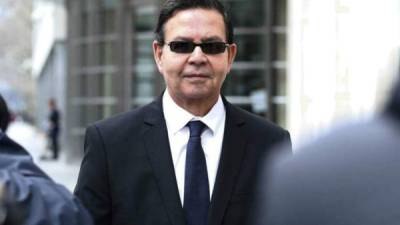 El expresidente Rafael Leonardo Callejas es acusado de recibir sobornos en el escándalo conocido como Fifa Gate.