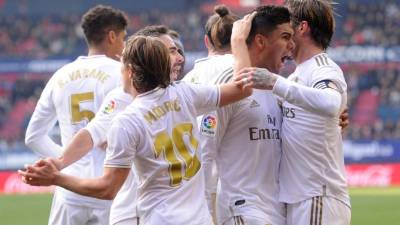 Real Madrid ganó, gustó y goleó en el campo del Osasuna.