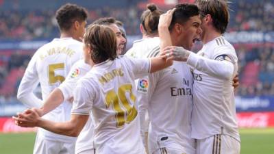 Real Madrid ganó, gustó y goleó en el campo del Osasuna.