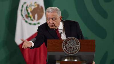 Andrés Manuel López Obrador, presidente de México.