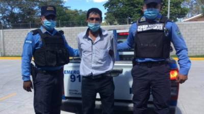 Justo Redondo Amaya fue capturado en un operativo policial.