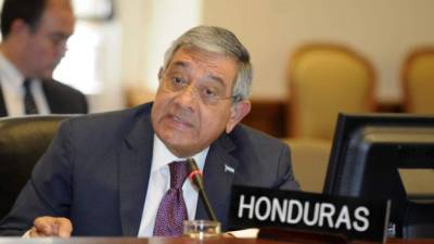 Leónidas Rosa Bautista, embajador de Honduras ante OEA.