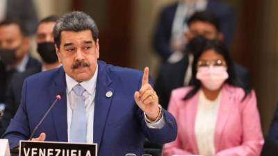 Maduro fue increpado por los presidentes de Uruguay y Paraguay, Luis Lacalle y Mario Abdo, durante la cumbre de la CELAC./AFP.