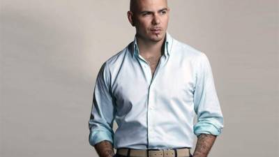 El cantante Pitbull