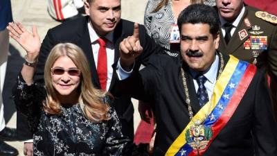 Maduro fue reelegido el 20 de mayo de 2018 en comicios desconocidos por Estados Unidos, Brasil y la Unión Europea./AFP.