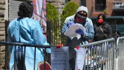 Nueva York es el epicentro de la pandemia en EEUU. Foto: AFP