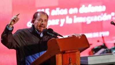 Daniel Ortega, cuestionado presidente de Nicaragua. Foto: EFE